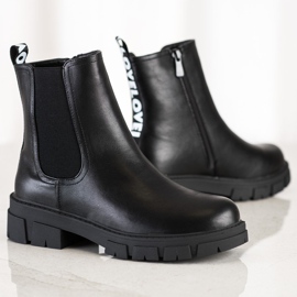 S. BARSKI Cizme cu platformă S.BARSKI negru 1