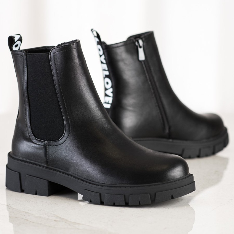 S. BARSKI Cizme cu platformă S.BARSKI negru 1