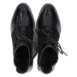 Cizme de damă Piele Filippo Negru DBT3034 / 21 BK 4 Cizme de damă Piele Filippo Negru DBT3034 / 21 BK 4