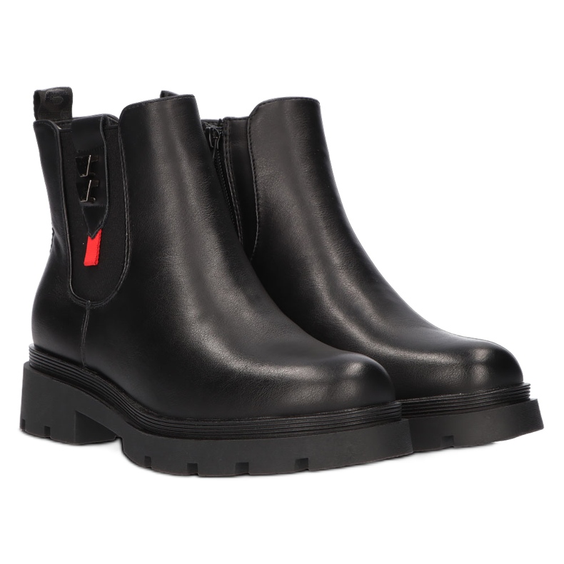 Cizme negre pentru femei Filippo DBT3085 / 21 BK negru 4