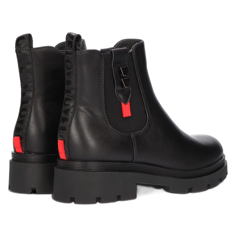 Cizme negre pentru femei Filippo DBT3085 / 21 BK negru 3