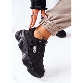 Încălțăminte sport de damă Memory Foam Big Star II274356 Negru 2