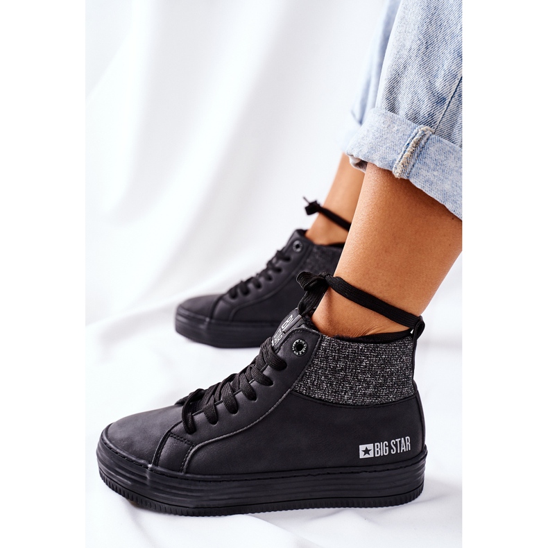 Adidași cu izolație mare Big Star II274147 Negru 1