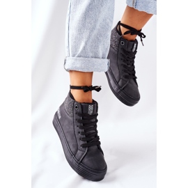 Adidași cu izolație mare Big Star II274147 Negru 2