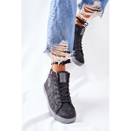 Adidași cu piele izolată Big Star II274148 Negru 2