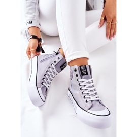 Adidași înalți pe Big Star II274016 Platformă gri 2