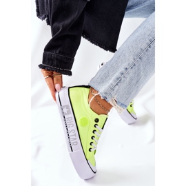 Big Star Adidași pe marea stea II274022 platformă Neon Yellow galben 2