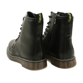 Evento Cizme clasice Ghete negre 20BT35-3002 Black Mat negru 2