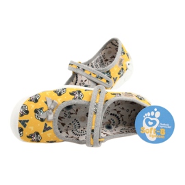 Încălțăminte pentru copii Befado 114X424 gri de aur 5