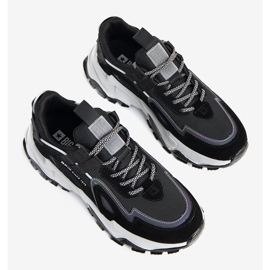 Adidași negri Big Star Tiger pentru bărbați negru 1