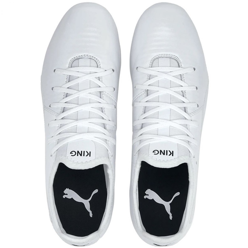 Ghete de fotbal Puma King Pro Fg M 105608 05 alb alb 1