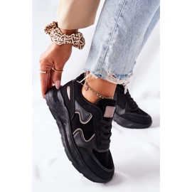 PE1 Încălțăminte sport pentru femei Adidași Negru Bethell 2