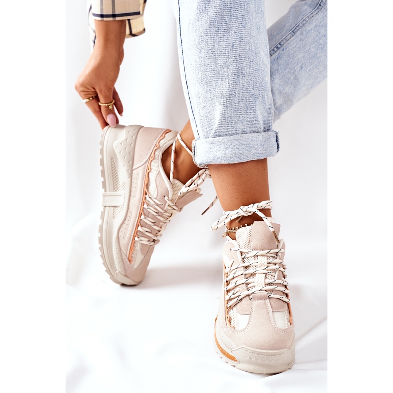 PS1 Încălțăminte sport pentru femei Adidași Beige Aland bej 1