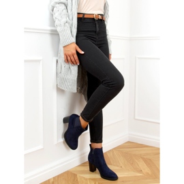 Cizme bleumarin 1155 D.BLUE albastru marin 1