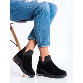 Filippo Adidași din piele pe fermoar negru 2