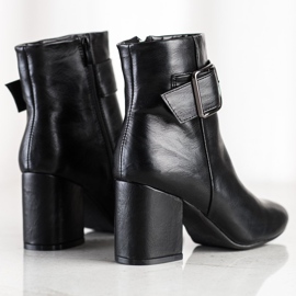 SHELOVET Cizme clasice cu cataramă negru 1 SHELOVET Cizme clasice cu cataramă negru 1