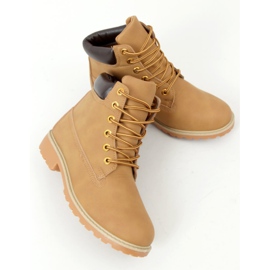 Ghete din lemn camel F662 Camel maro 2