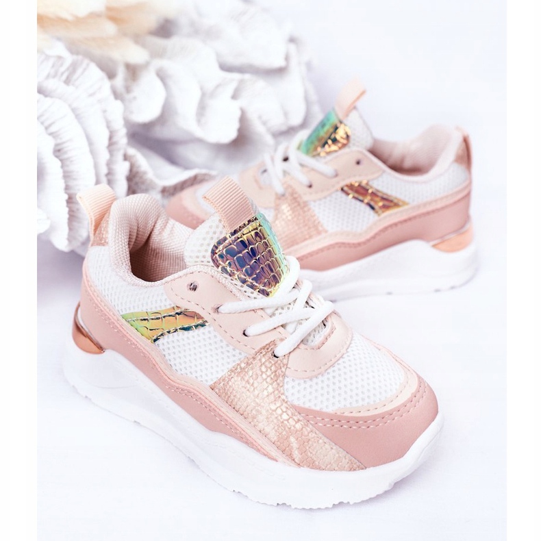 Pantofi sport pentru fete adidași roz 4