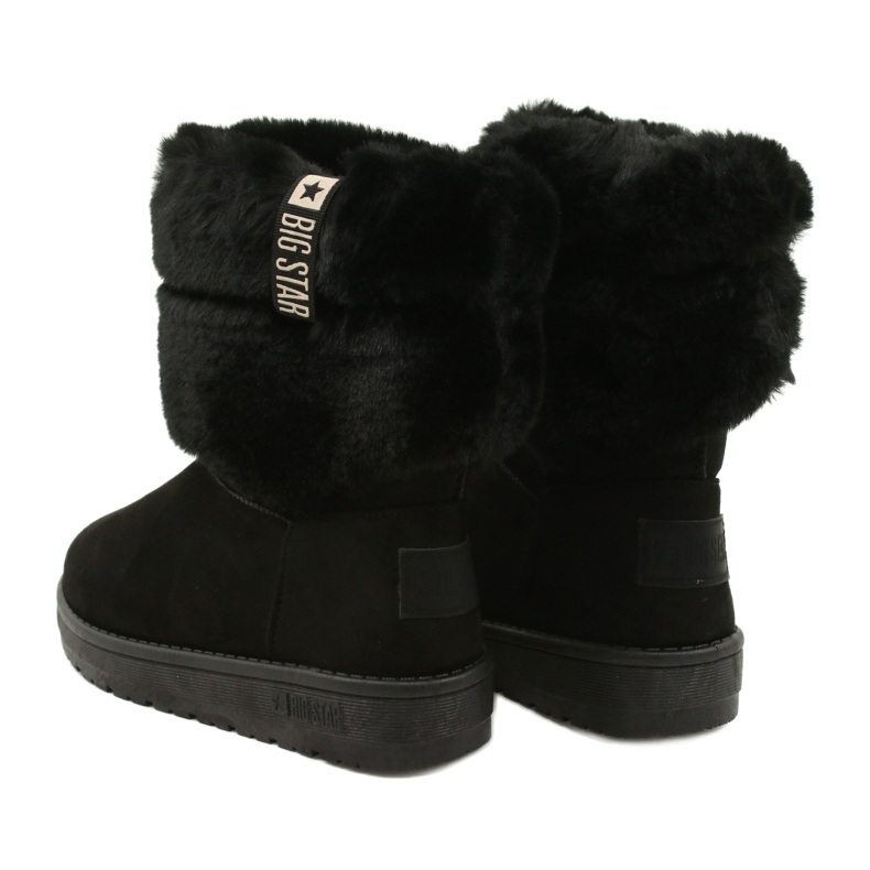 Femei Mukluki Warmed Big Star II274123 Negru 3