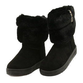 Femei Mukluki Warmed Big Star II274123 Negru 2