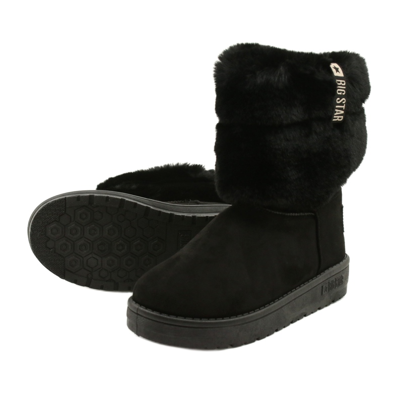 Femei Mukluki Warmed Big Star II274123 Negru 4