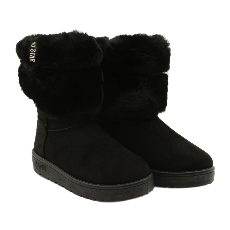 Femei Mukluki Warmed Big Star II274123 Negru 5