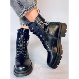 Muncitori negri cu lanțuri RQ381 Negru 2