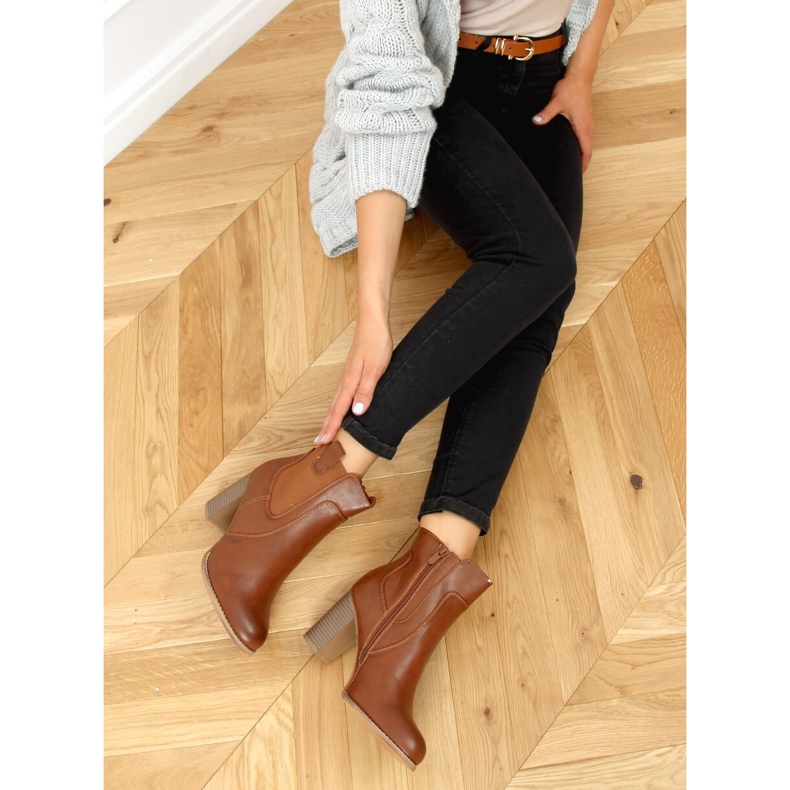 Tocuri înalte maro 3654 Camel 1 Tocuri înalte maro 3654 Camel 1