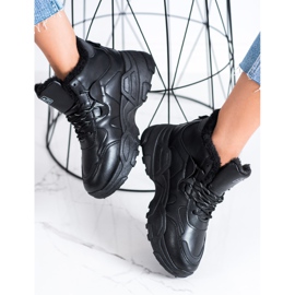 Evento Adidași cizme calde negru 2 Evento Adidași cizme calde negru 2