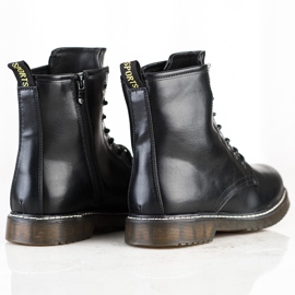 Evento Muncitori clasici din piele ecologică negru 1