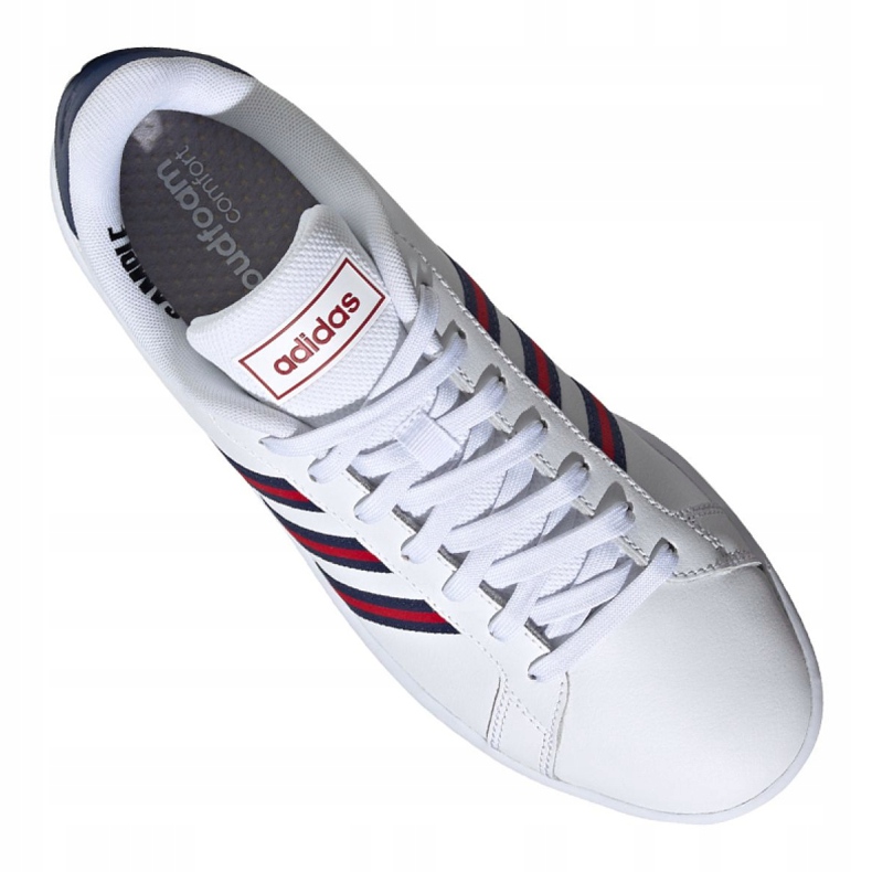 Pantofi Adidas Grand Court M FV8130 alb 2
