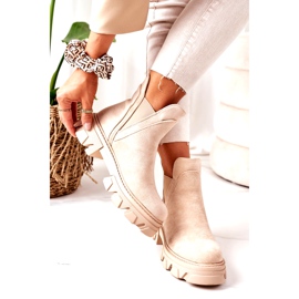 PS1 Cizme calde Cizme Jodhpur Bej Bună idee 1 PS1 Cizme calde Cizme Jodhpur Bej Bună idee 1