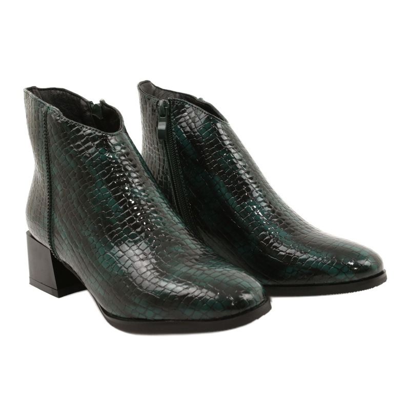 M.Daszyński Ghete izolate Daszyński MR2130-8 Verde negru 4