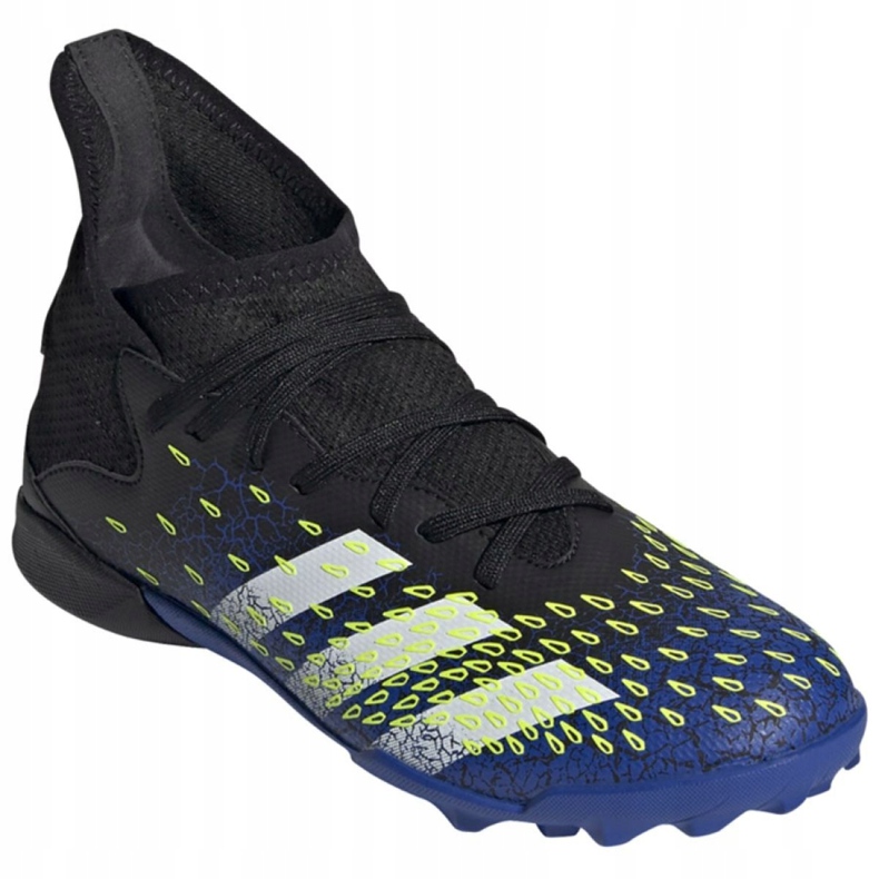 Ghete de fotbal Adidas Predator Freak.3 Tf Jr FY0624 albastru 3
