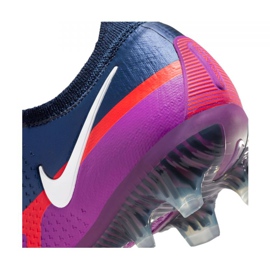 Pantofi de fotbal Nike Phantom GT2 Elite Fg M CZ9890-415 portocaliu, violet, bleumarin violet 1