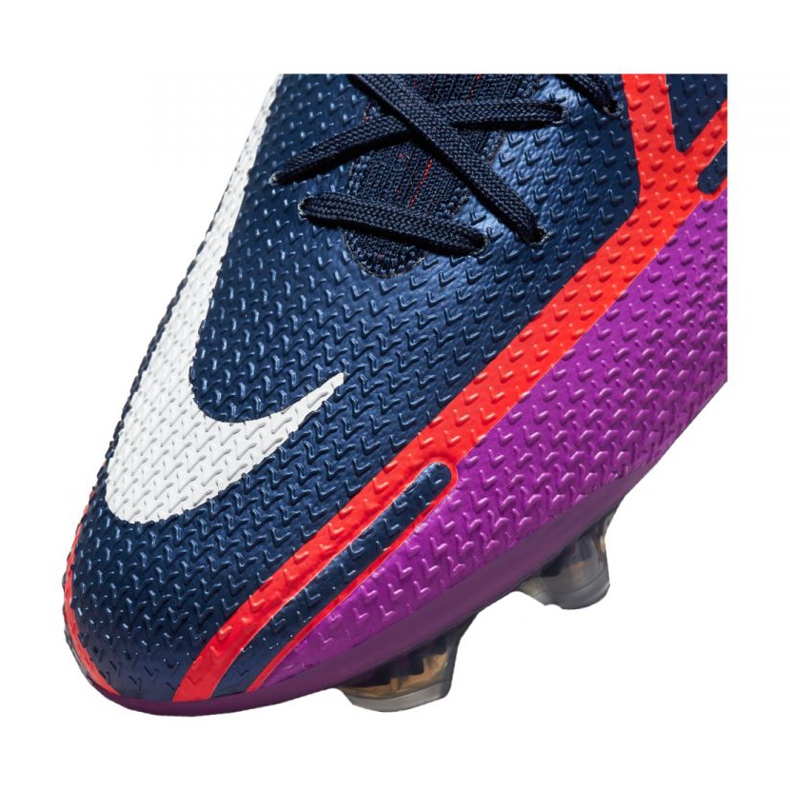 Pantofi de fotbal Nike Phantom GT2 Elite Fg M CZ9890-415 portocaliu, violet, navy violet 2