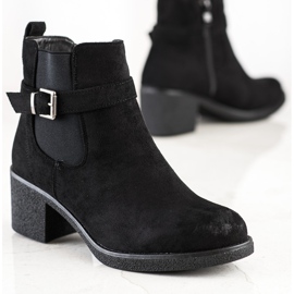 Marquiz Cizme casual confortabile negru 1