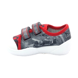 Încălțăminte, adidași, papuci pentru copii Befado 907p093 roșu gri 2