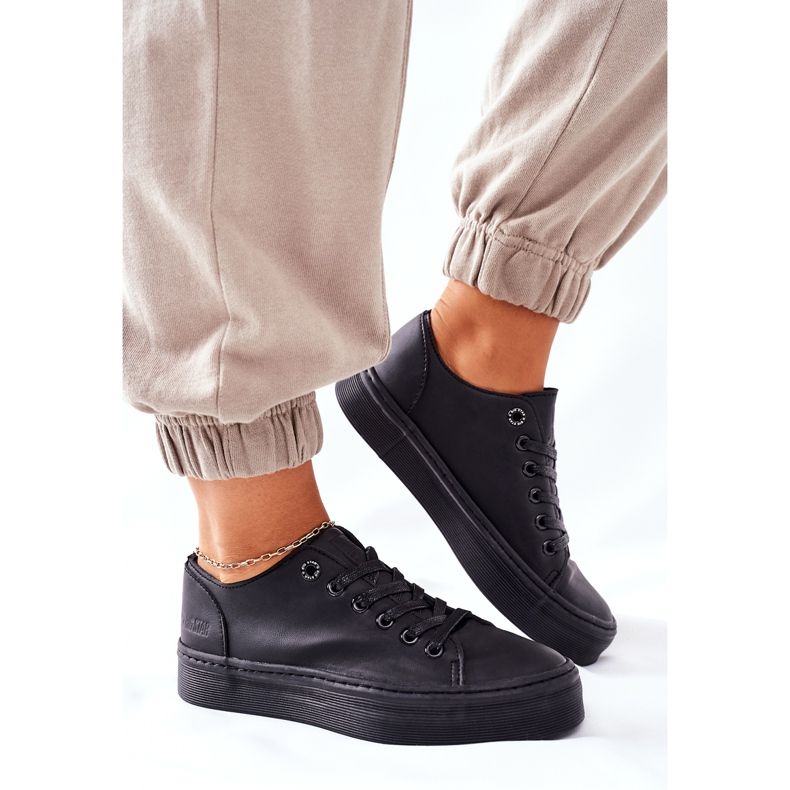 Adidași pentru femei Big Star II274098 Negru 2