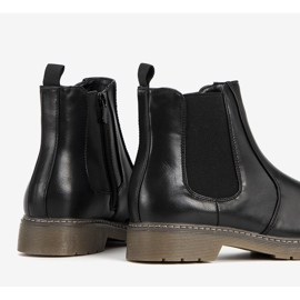 Cizme dama clasice Goodie negre negru 1 Cizme dama clasice Goodie negre negru 1