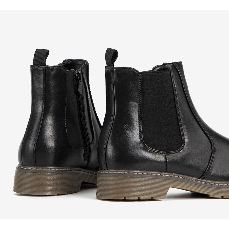 Cizme dama clasice Goodie negre negru 1 Cizme dama clasice Goodie negre negru 1