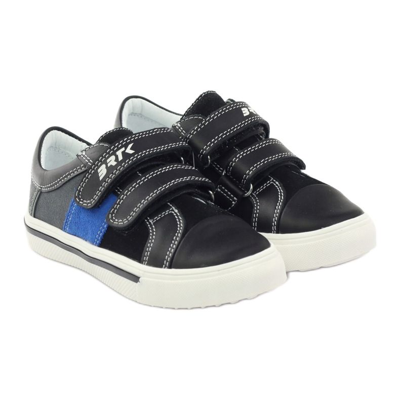 Pantofi băieți Bartek 15607 negri multicolor albastru 4 Pantofi băieți Bartek 15607 negri multicolor albastru 4