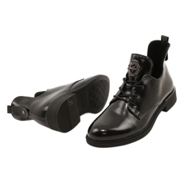 Cizme brevetate Sergio Leone PB262 negru 3 Cizme brevetate Sergio Leone PB262 negru 3