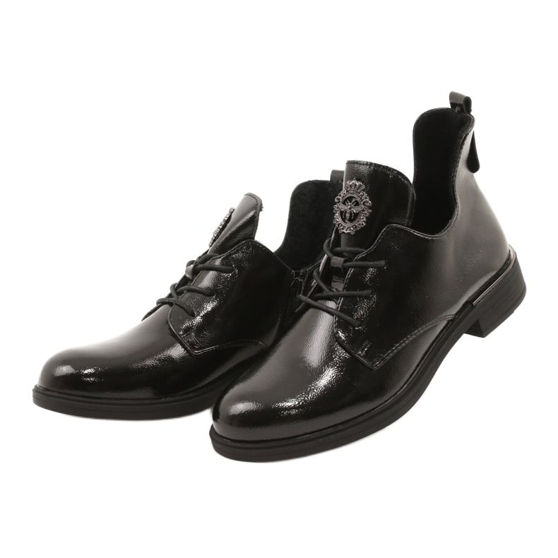 Cizme brevetate Sergio Leone PB262 negru 5 Cizme brevetate Sergio Leone PB262 negru 5