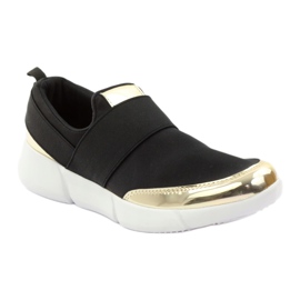 McKey Pantofi sport softshell de aur negru galben 1