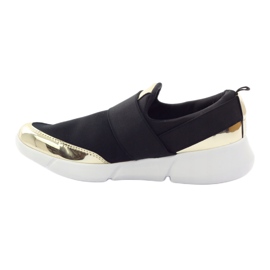 McKey Pantofi sport softshell de aur negru galben 2