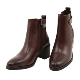 Cizme maro clasice Sergio Leone BT630 2