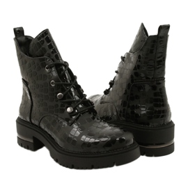 Cizme elegante Sergio Leone TR744 negru 5