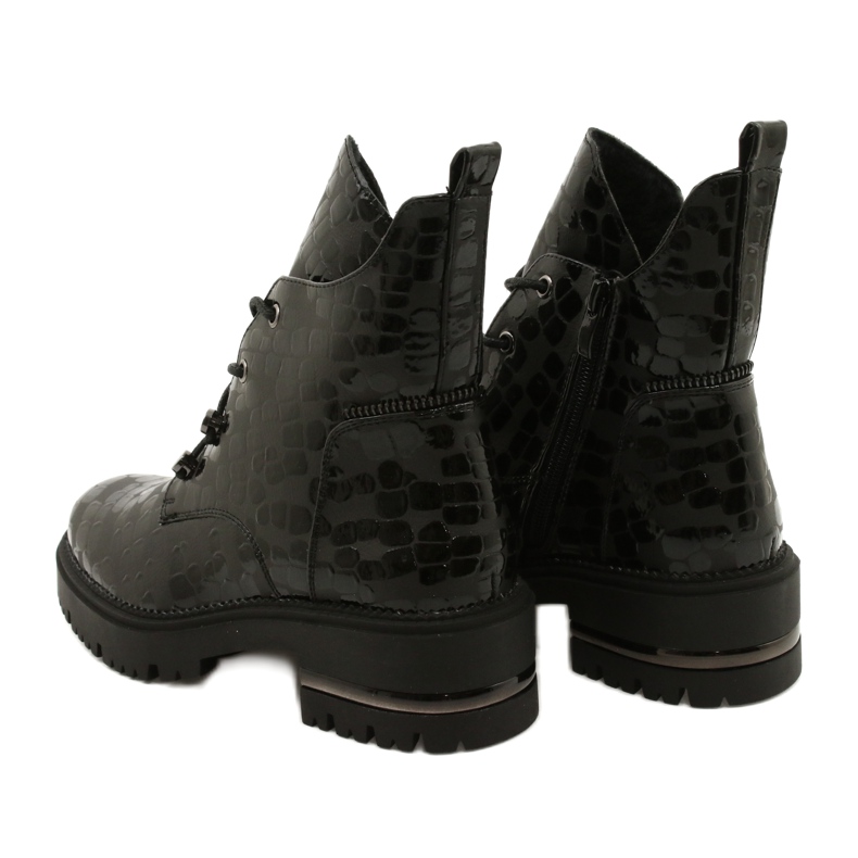 Cizme elegante Sergio Leone TR744 negru 3