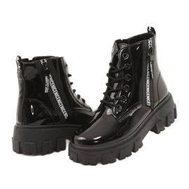 NEWS Știri Lucrători lacuit Timberki 21BT26-4266 Negru 4